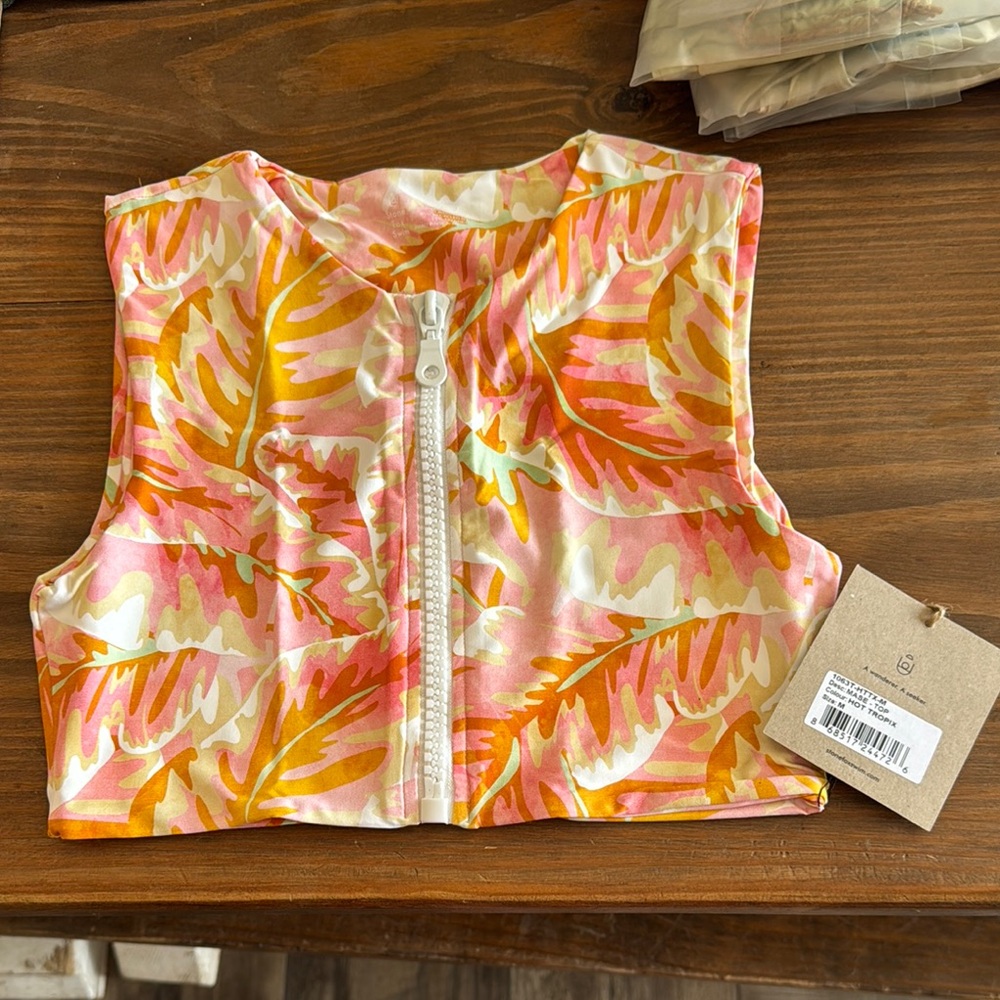 Revolve x stone fox swim floral bikini top